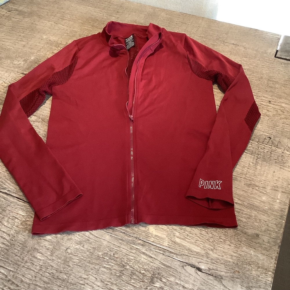 PINK Victoria's Secret Seamless zip jacket, Size L